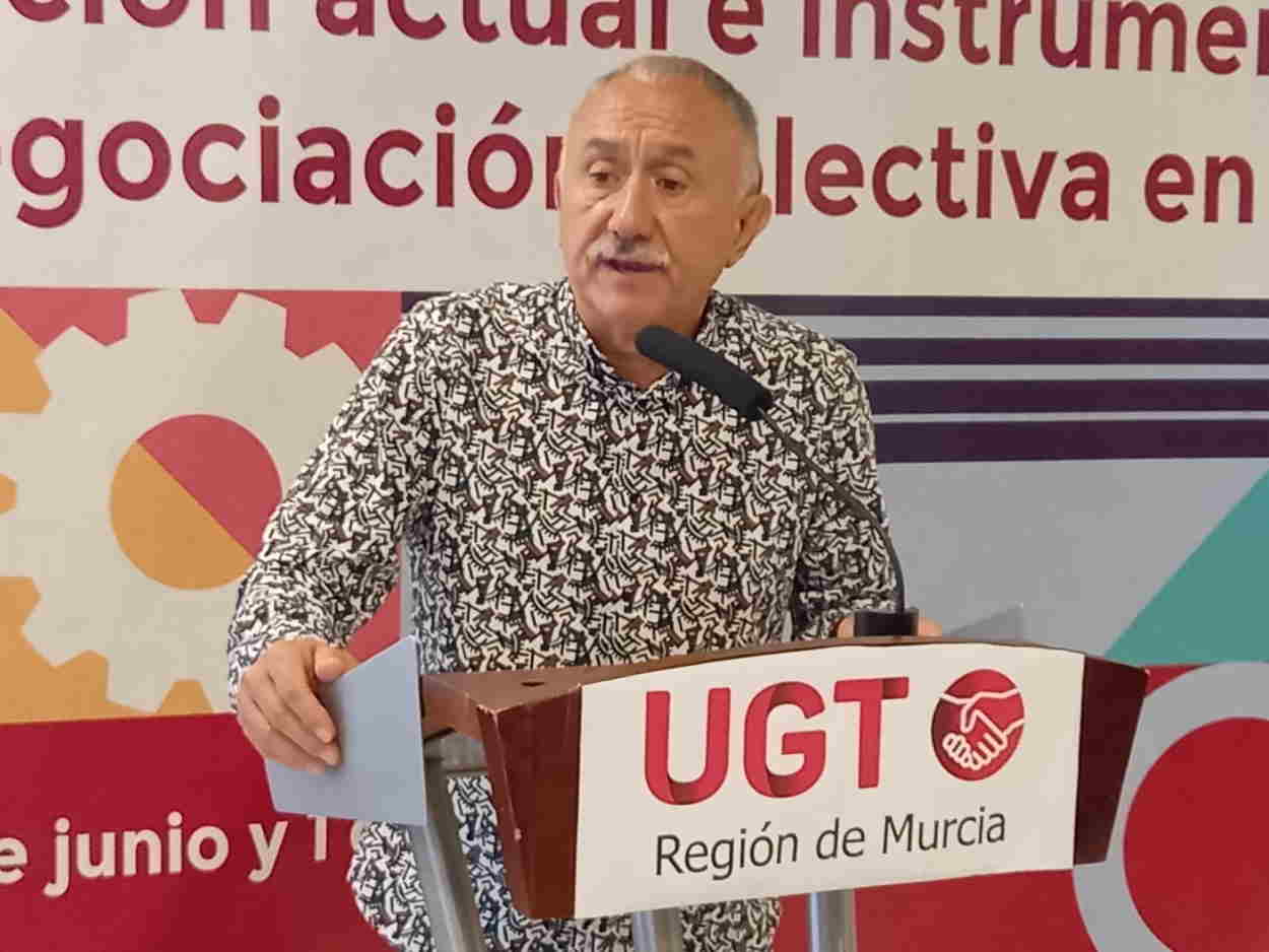 El secretario general de UGT, Pepe Álvarez. EP