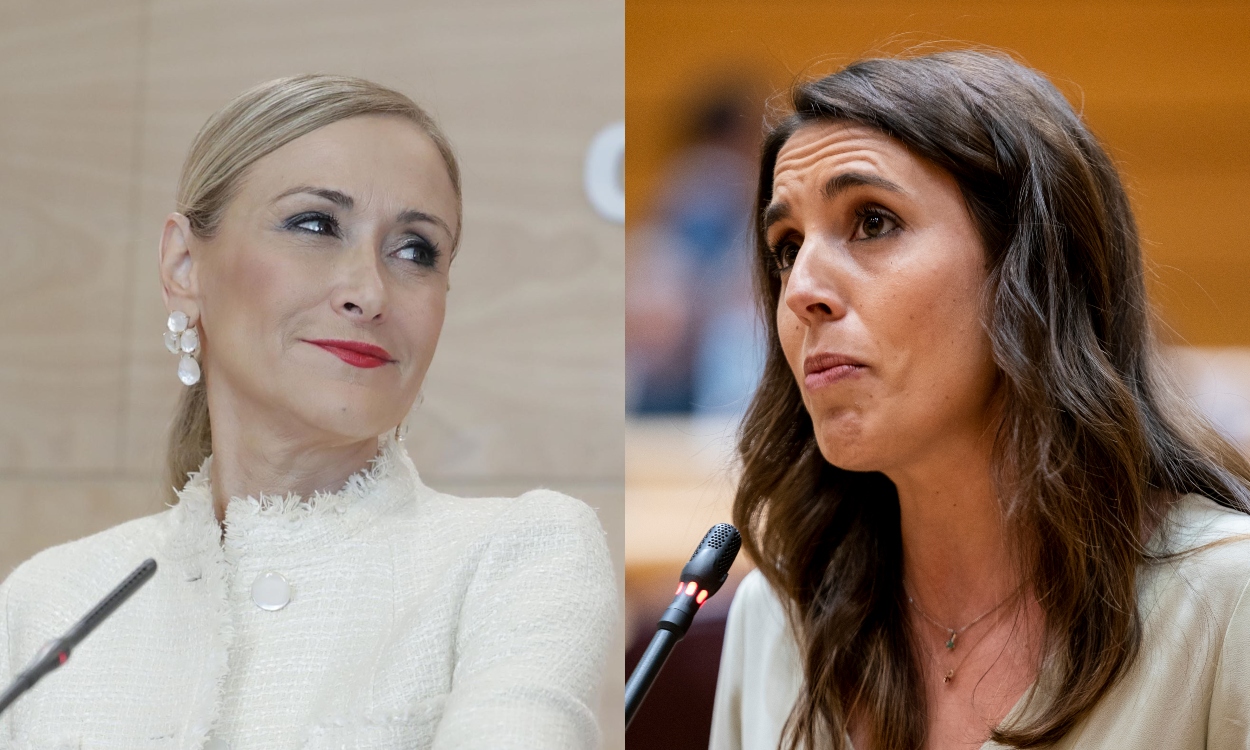 Cristina Cifuentes e Irene Montero. Elaboración propia / EP.