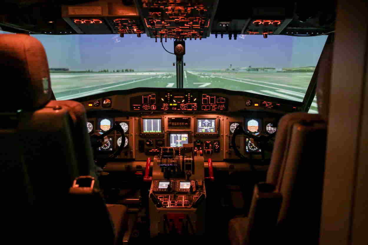 Simulador de vuelo. Europa Press
