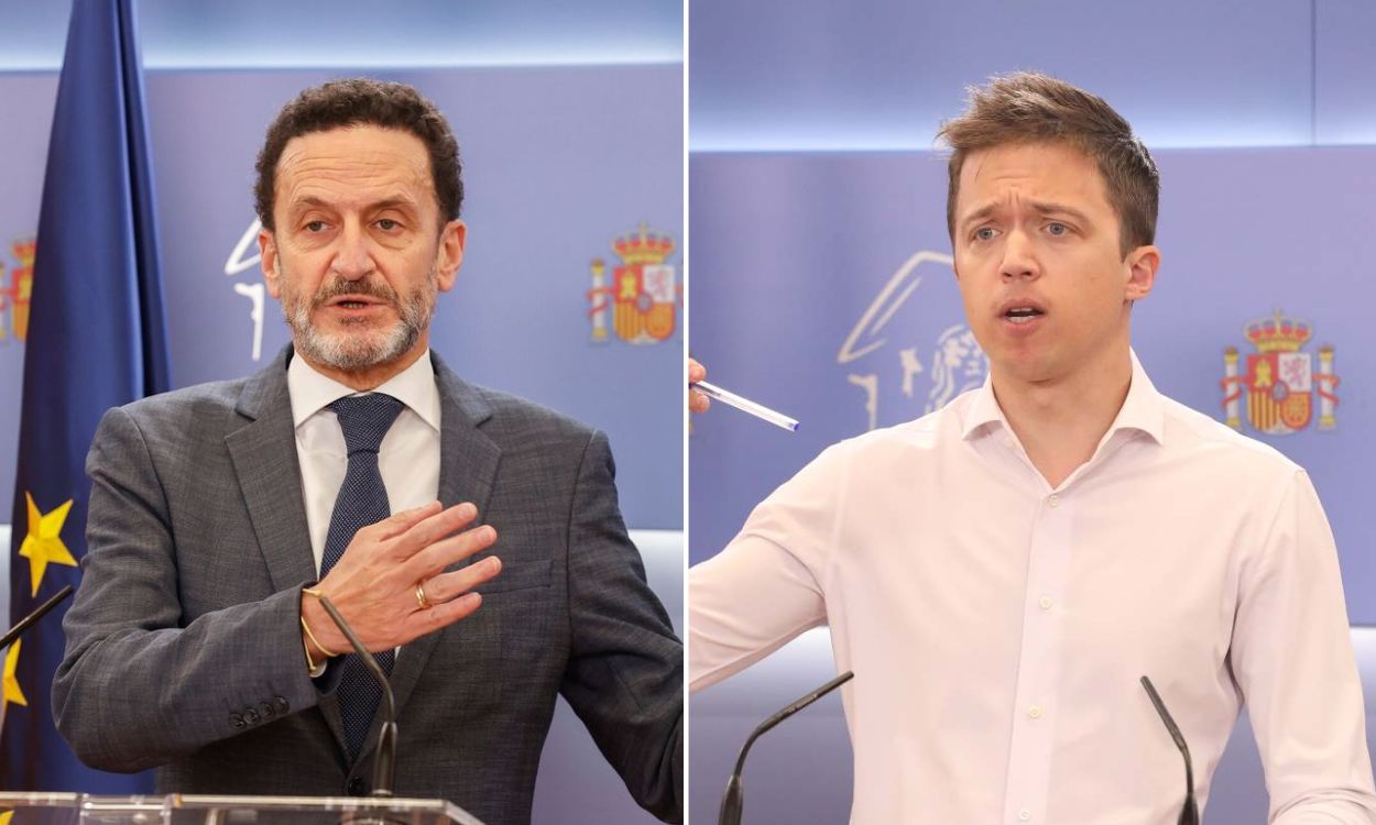 Edmundo Bal e Íñigo Errejón.