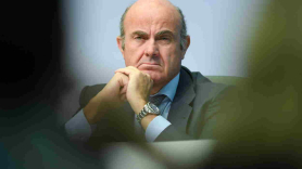 Luis de Guindos, vicepresidente del Banco Central Europeo. Europa Press