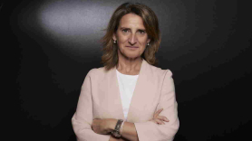 La vicepresidenta tercera del Gobierno y ministra para la Transición Ecológica y el Reto Demográfico, Teresa Ribera. Europa Press