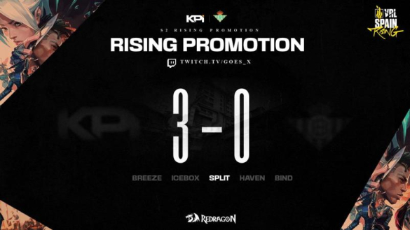 KPI Gaming llega al VRL Spain: Rising