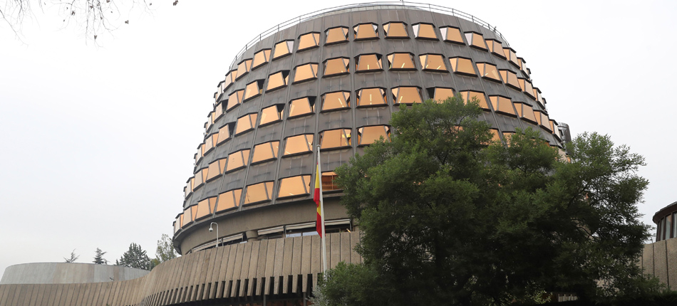 Fachada del Tribunal Constitucional.