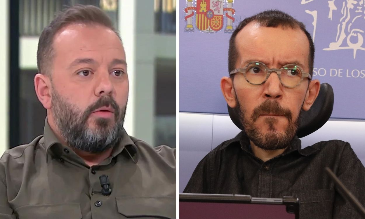 Antonio Maestre y Pablo Echenique. Archivo.