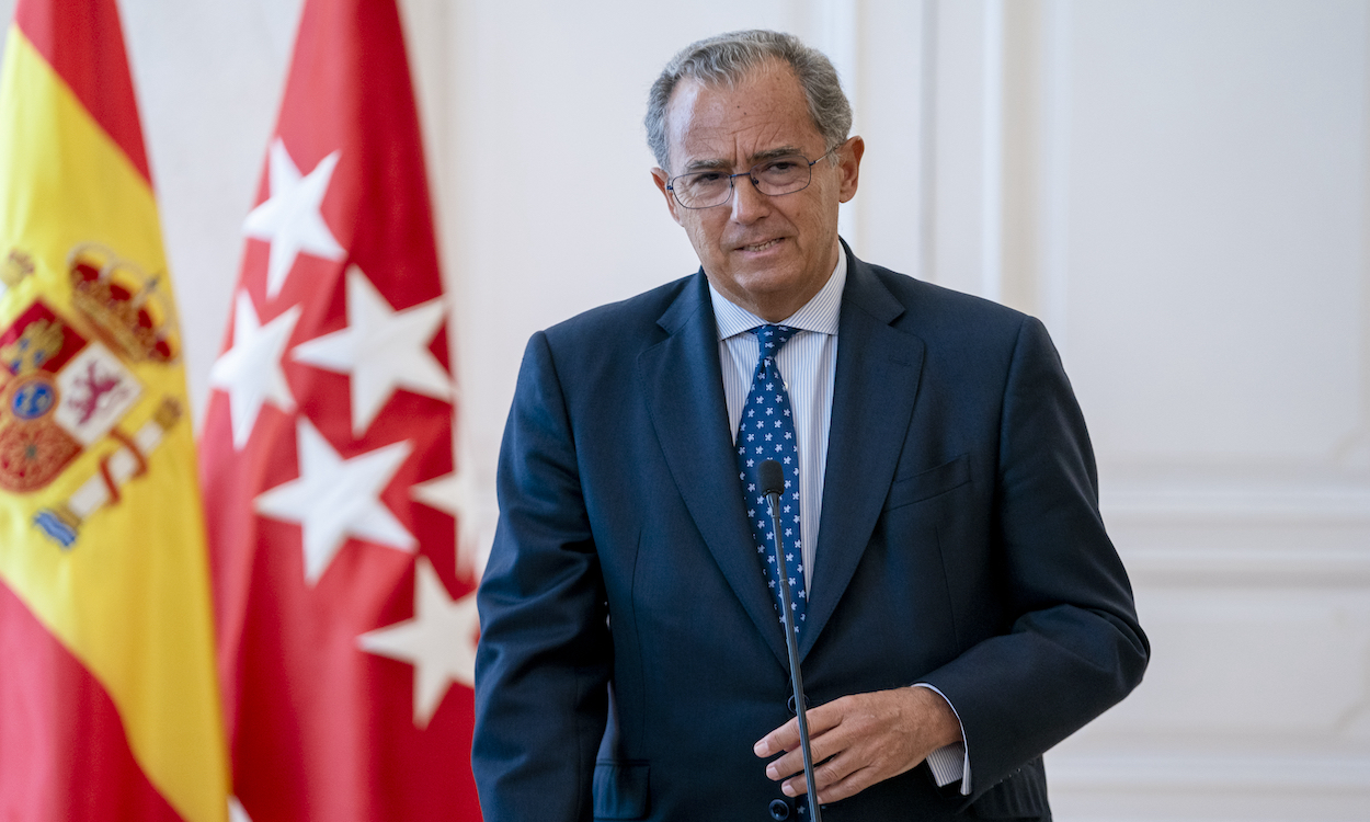 Enrique Ossorio, consejero de Educación de la Comunidad de Madrid. EP