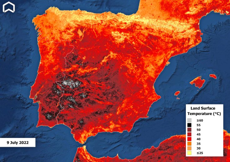 El mapa de temperaturas que ilustra el infierno que viven tus mascotas