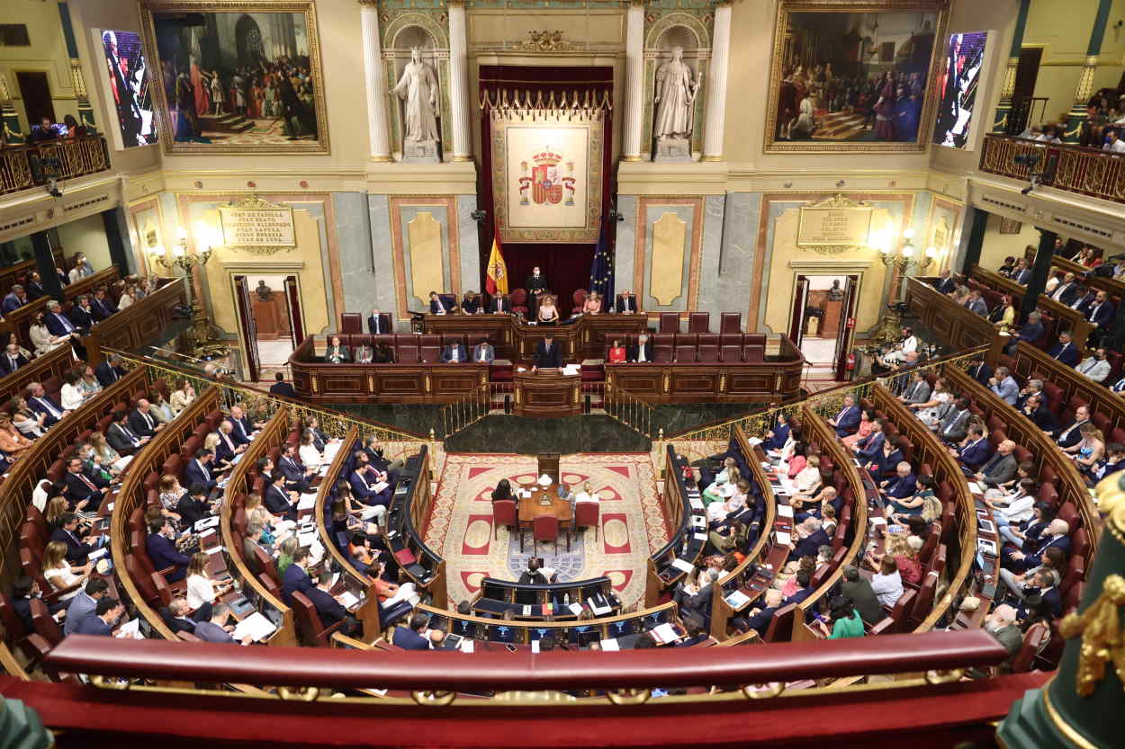 Imagen de archivo del Congreso de los Diputados. EP. 