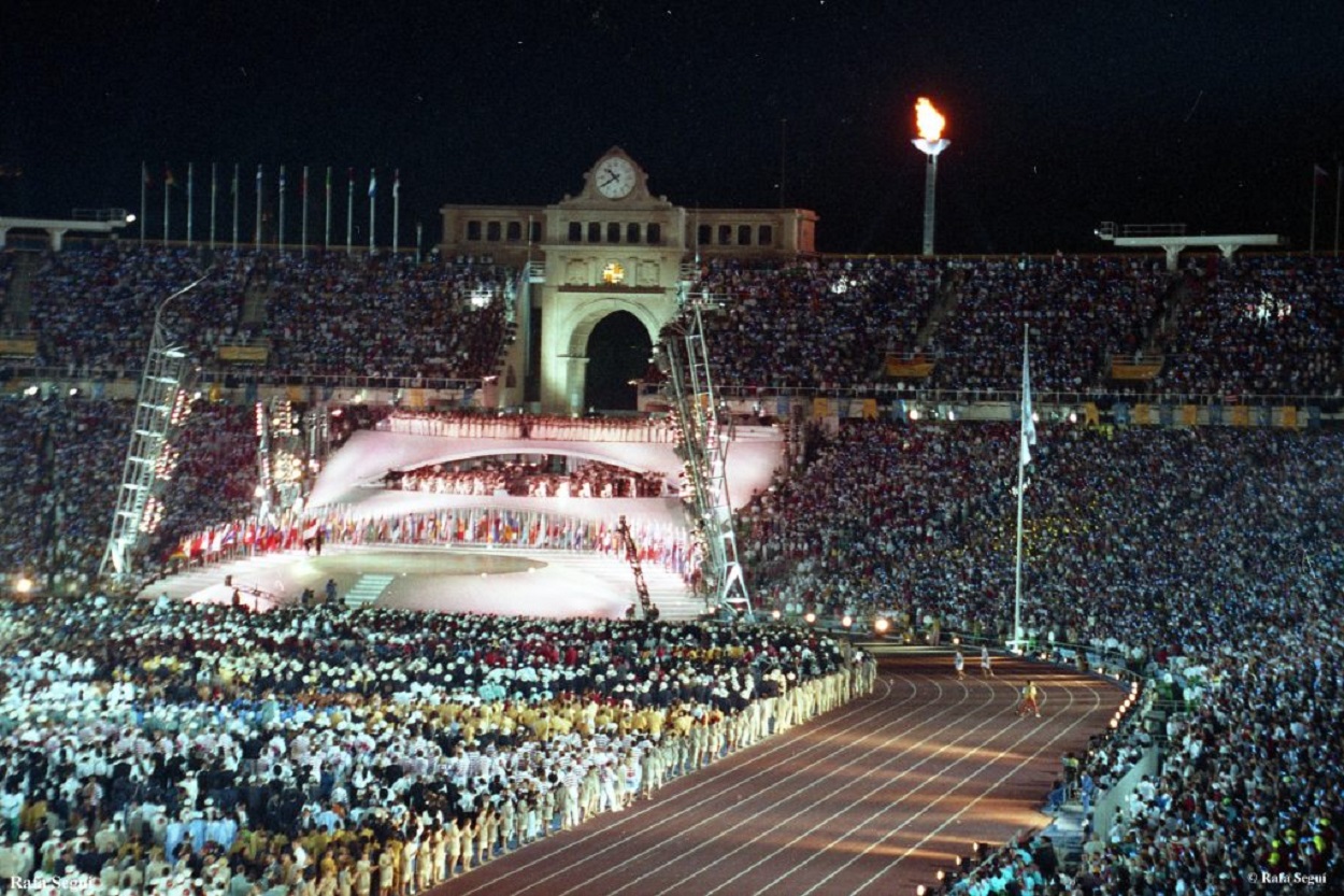 Ceremonia de apertura de Barcelona 92. Ayuntamiento de Barcelona.