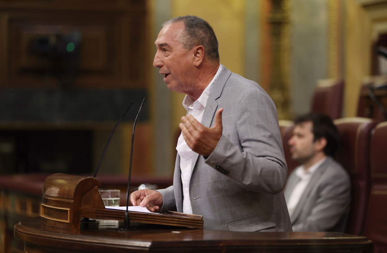 El portavoz de Compromís en el Congreso de los Diputados, Joan Baldoví. EP