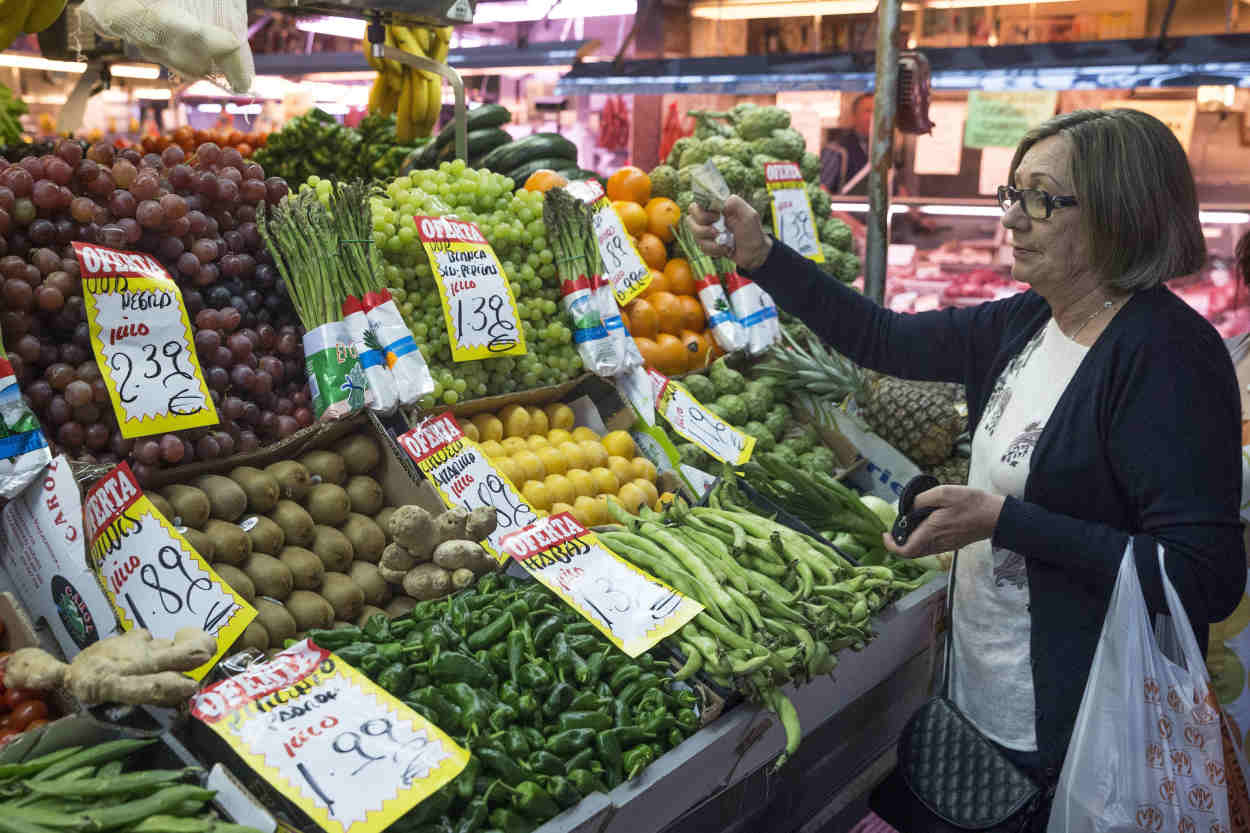 La primera inflación del año se sitúa en el 3,4%. EP.