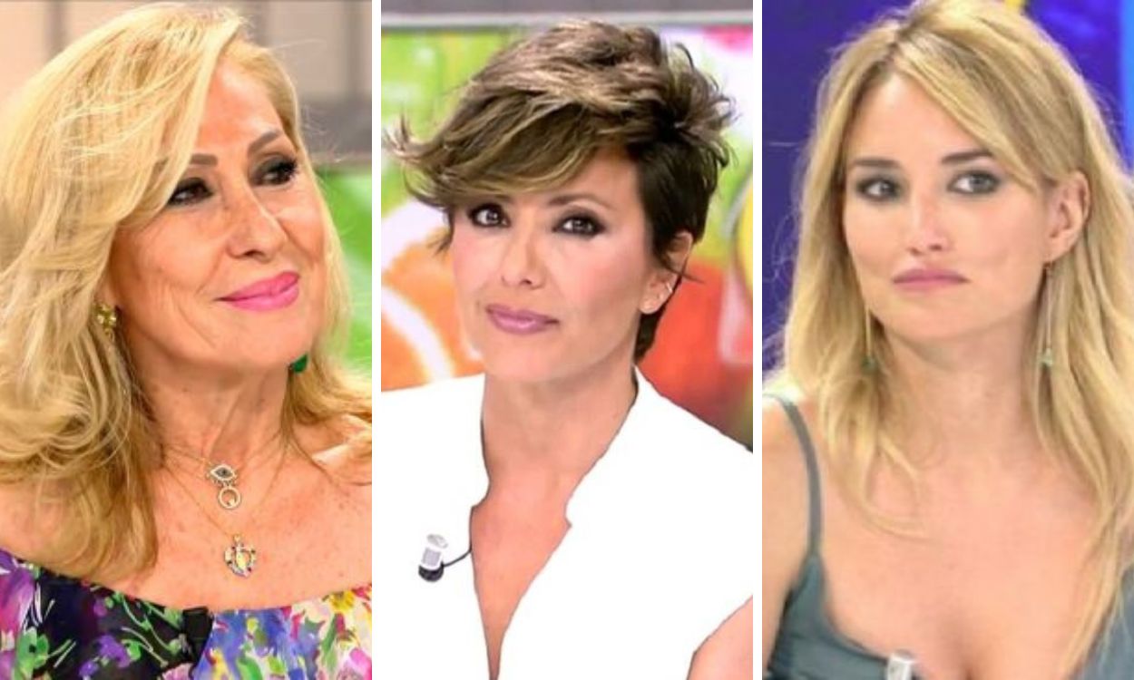 Rosa Benito, Sonsoles Ónega y Alba Carrillo, en Telecinco