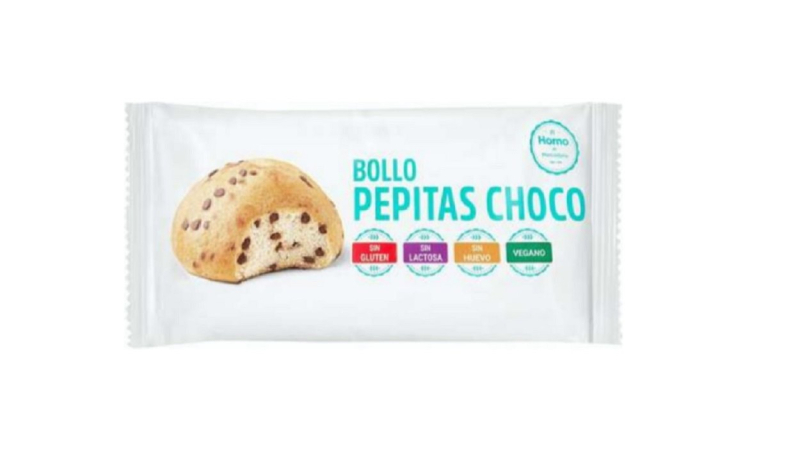 Bollo pepitas choco de Mercadona. Mercadona