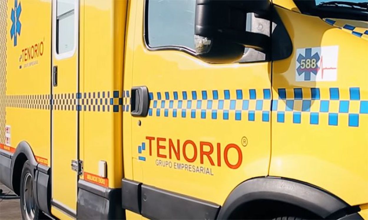 Imagen ambulancia grupo Tenorio. Servimedia