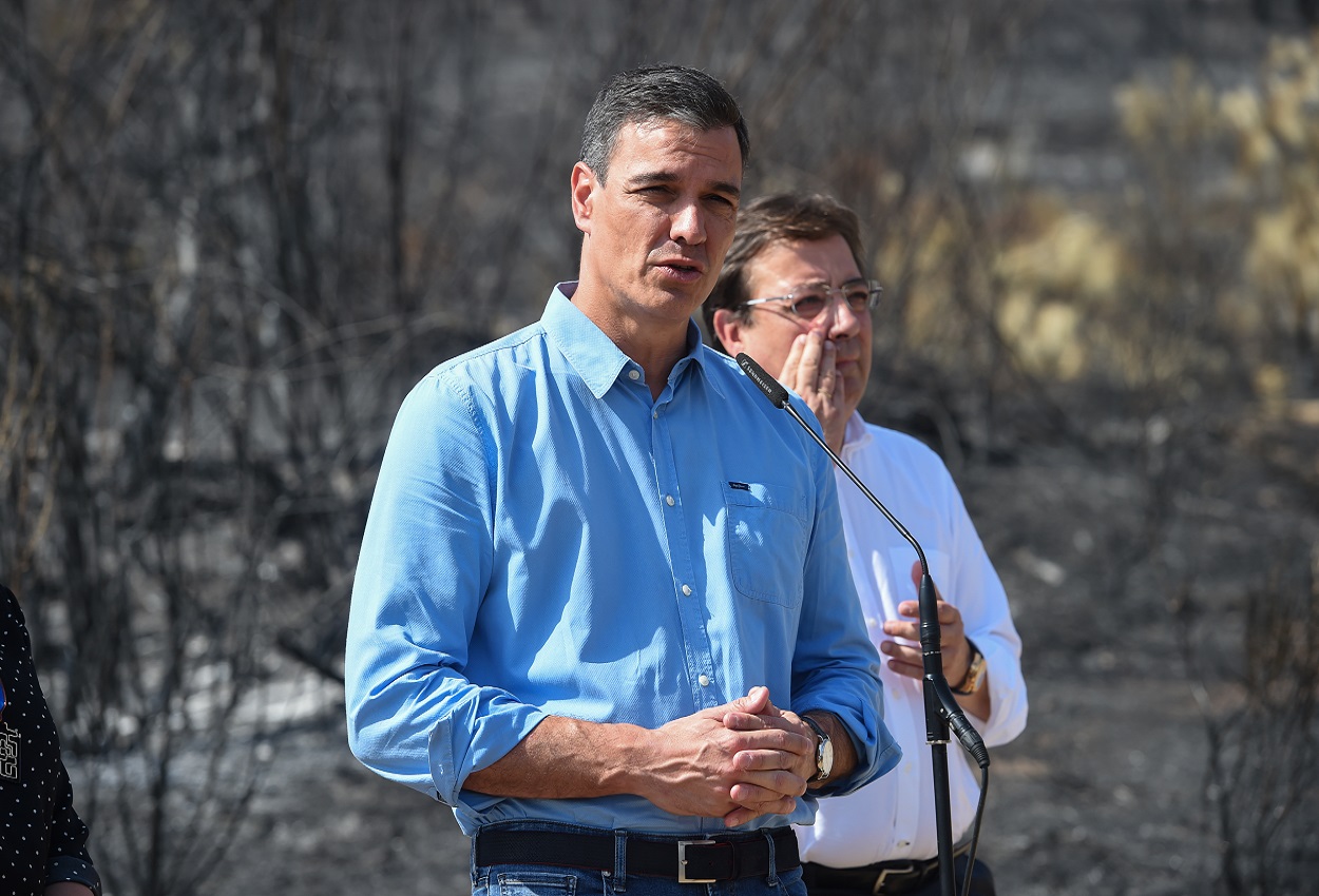 Sánchez insiste en la emergencia climática a raíz de los incendios y apuesta por unas políticas medioambientales de Estado