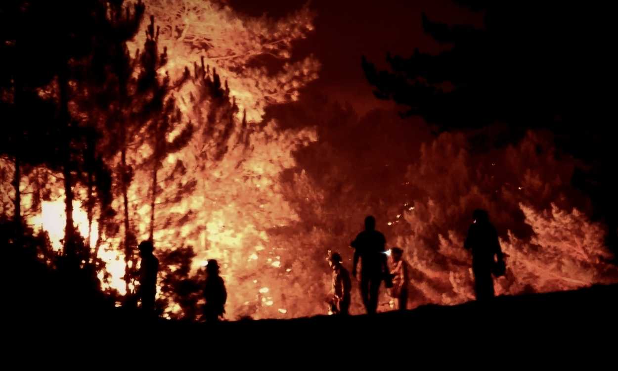 Los incendios asolan España