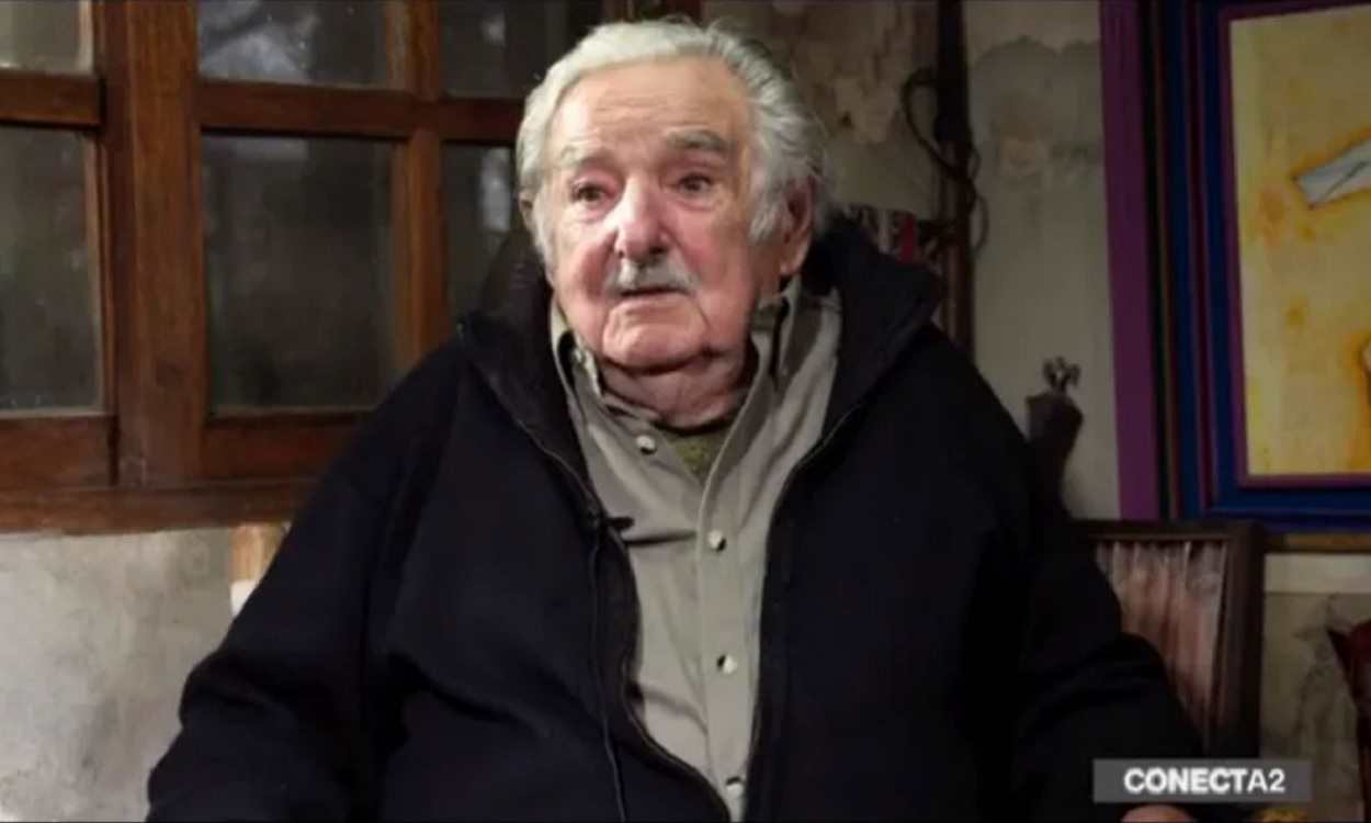 Pepe Mujica, expresidente de Uruguay, en una entrevista con CNN