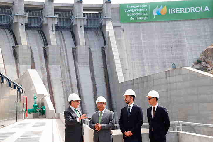 Iberdrola inaugura en Portugal la Gigabatería del Tâmega, capaz de almacenar 40 millones de kWh