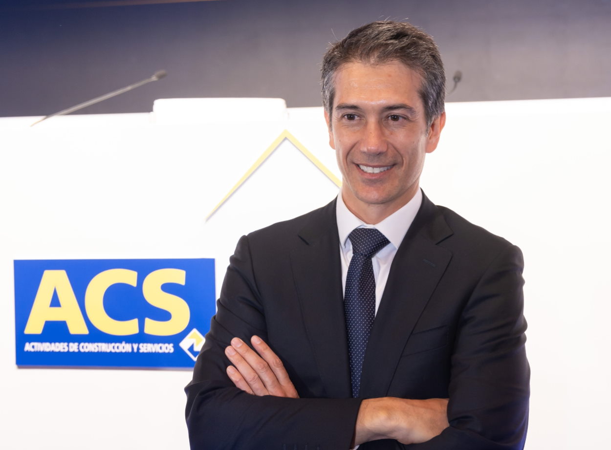 El consejero delegado de ACS, Juan Santamaría. Europa Press