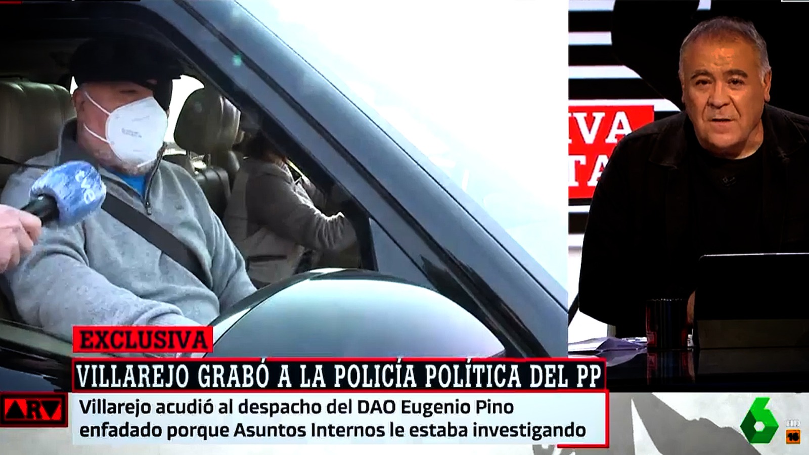 La Policía política del PP paró la investigación sobre Villarejo