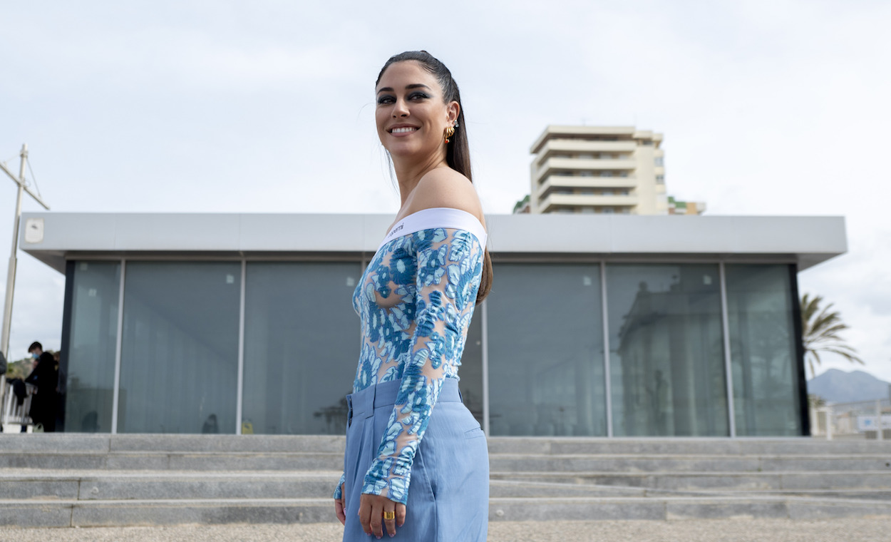 Blanca Suárez en la presentación de ‘El Test’ en el Festival de Málaga. EP