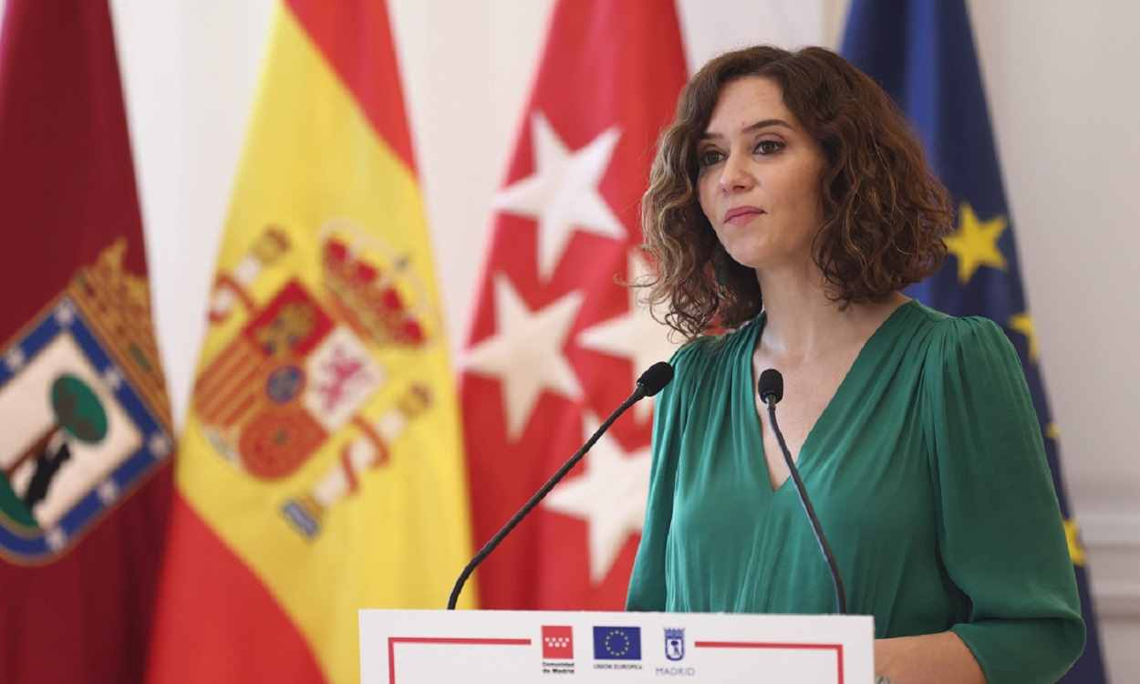 Isabel Díaz Ayuso, presidenta de la Comunidad de Madrid. EP
