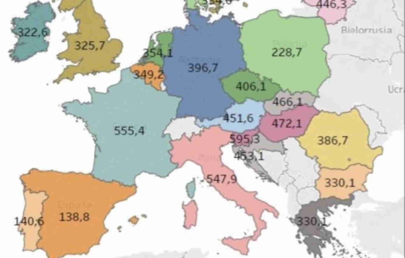 mapa precios energia