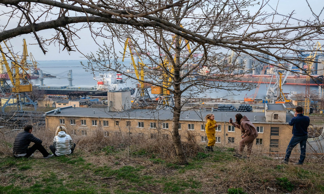 Puerto de Odesa, en Ucrania. EP