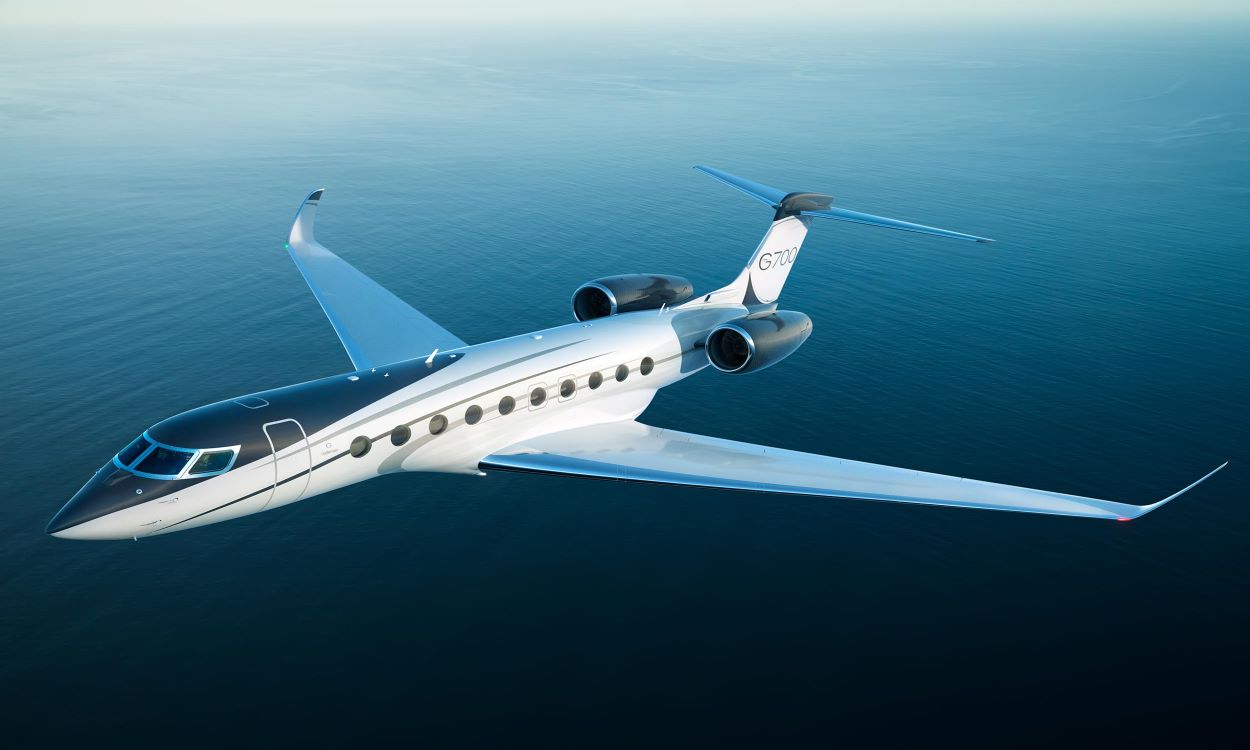 El nuevo G700 de Musk. Gulfstream.