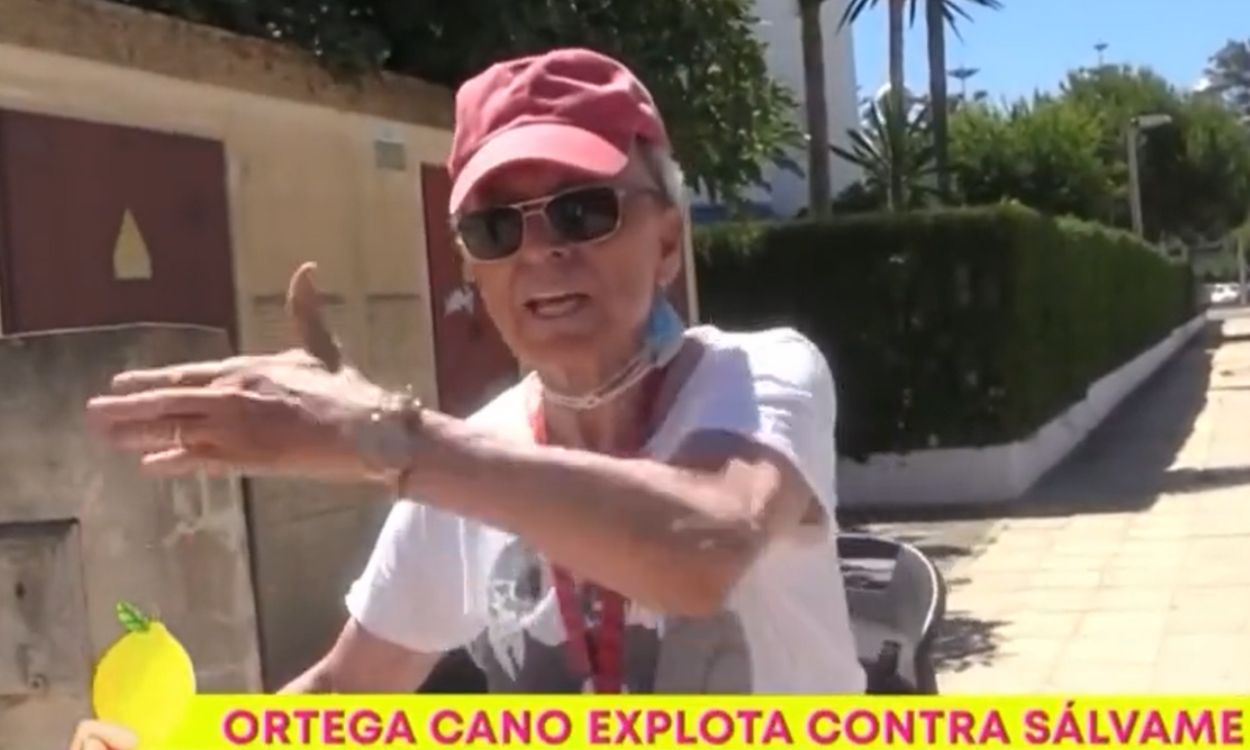 Ortega Cano amenaza entre gritos al equipo de Telecinco