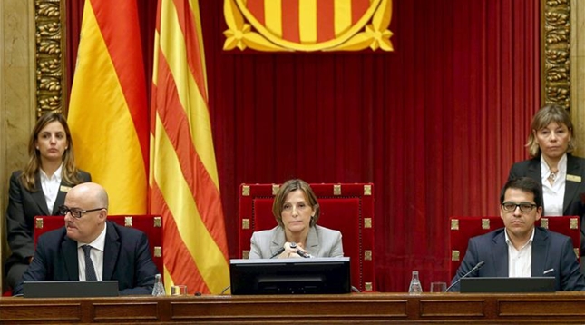 Los independentistas inician el "proceso de desconexión" de España 