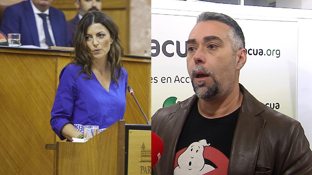 Macarena Olona y Rubén Sánchez. EP