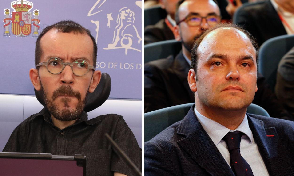 Pablo Echenique y José Carlos Díez