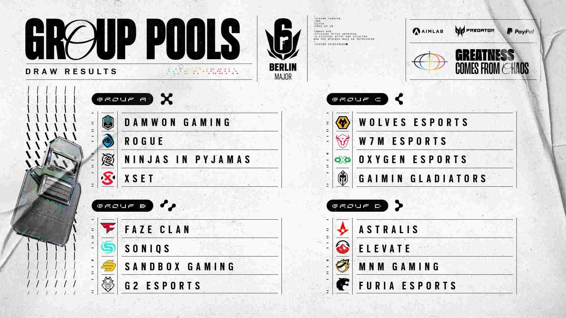 European League I Rainbow Six