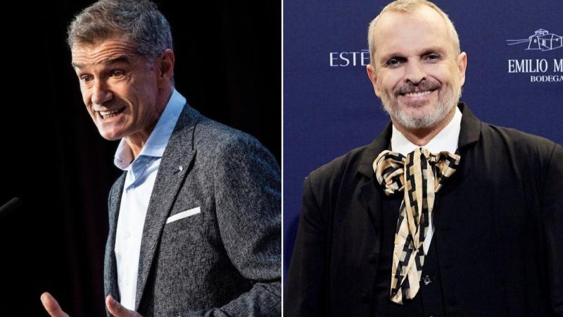 Toni Cantó y Miguel Bosé.