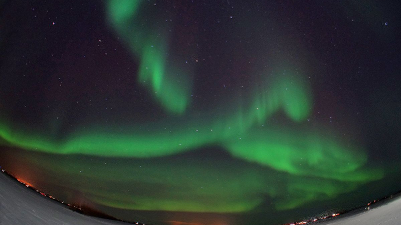 Aurora boreal de Islandia