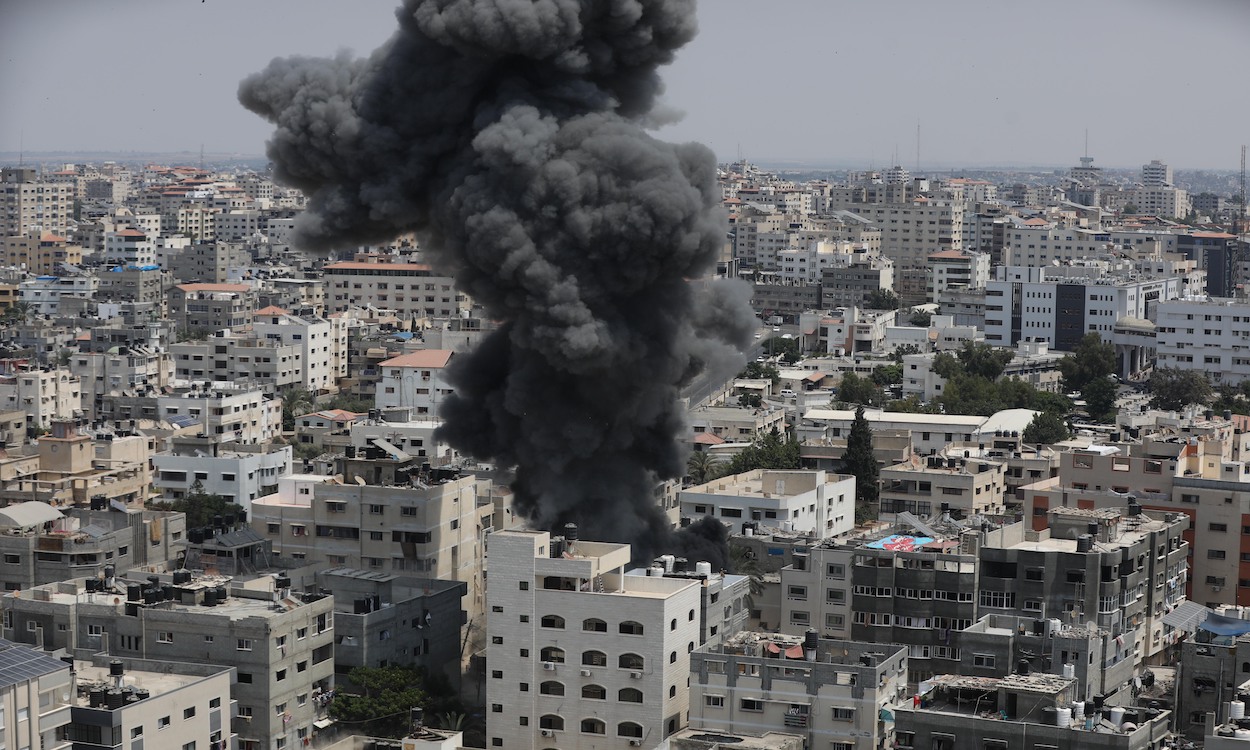 Bombardeos en la franja de Gaza. EP