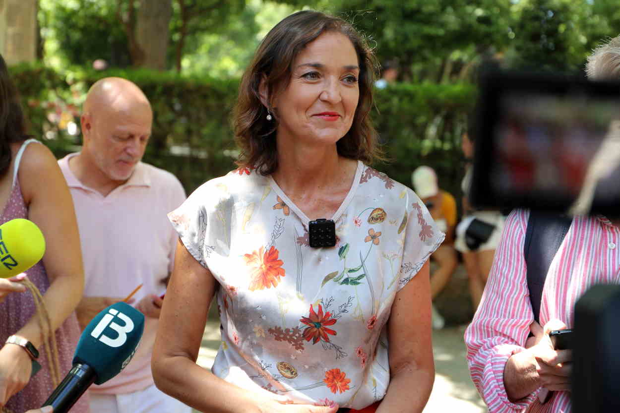 La candidata socialista a la Alcaldía de Madrid, Reyes Maroto. EP.