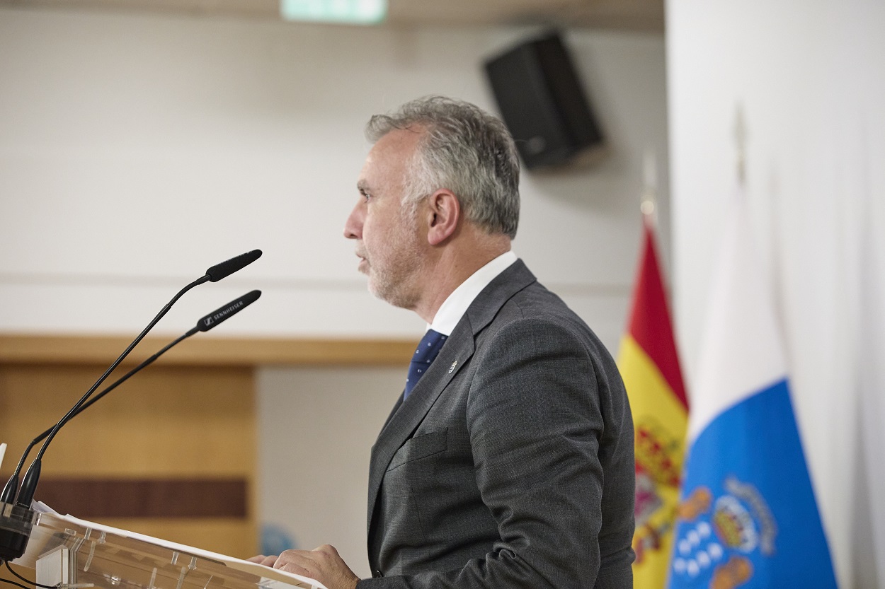 El expresidente de Canarias, Ángel Víctor Torres. EP.