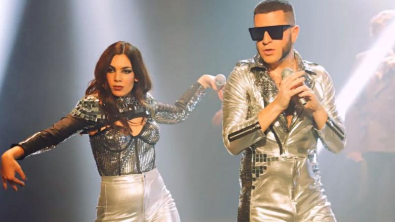 Los componentes de Ladilla Rusa, Tania Lozano y Víctor Clares. Instagram
