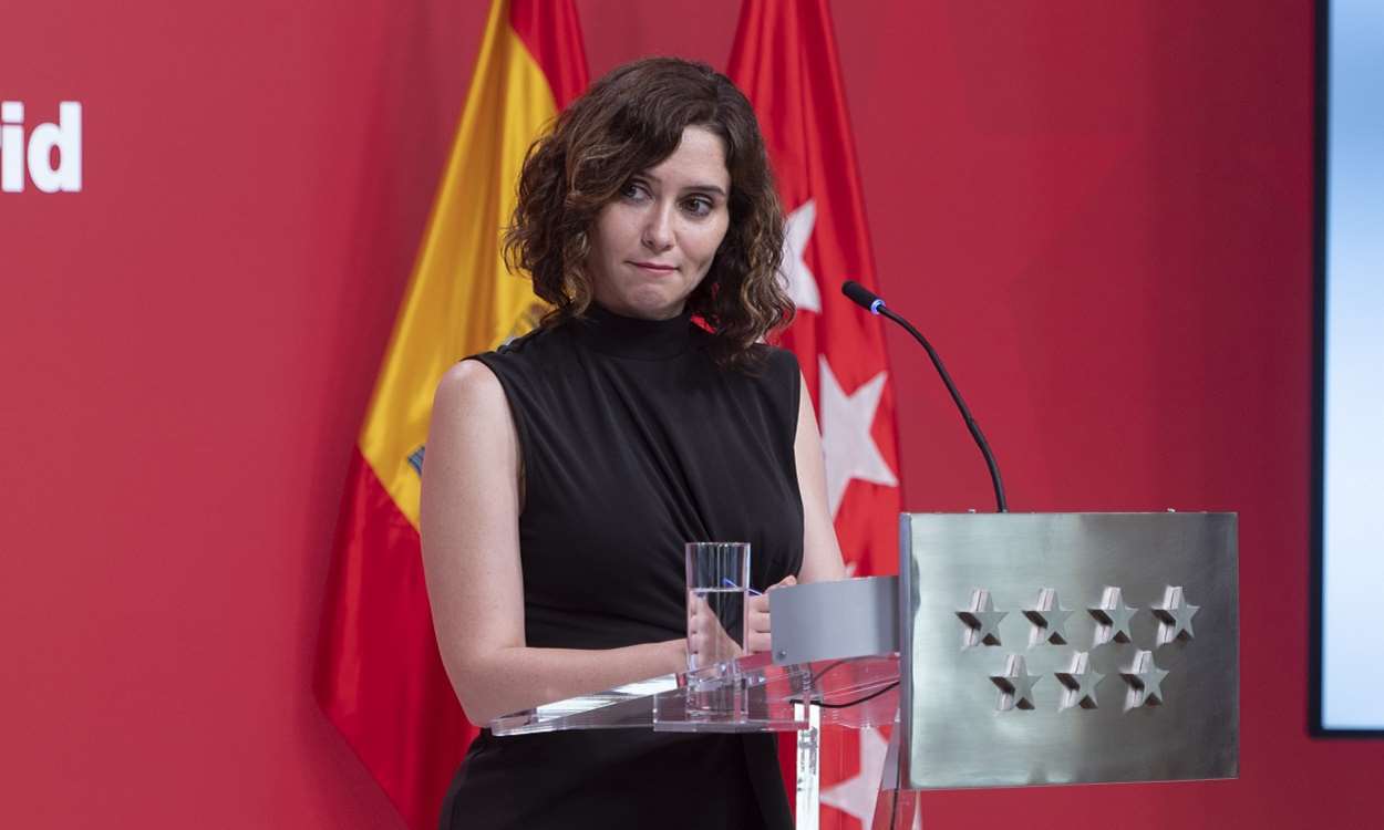 Isabel Díaz Ayuso, presidenta de la Comunidad de Madrid, en una foto de archivo. EP.