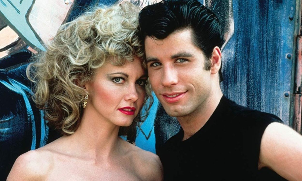 John Travolta y Olivia Newton John, en 'Grease'