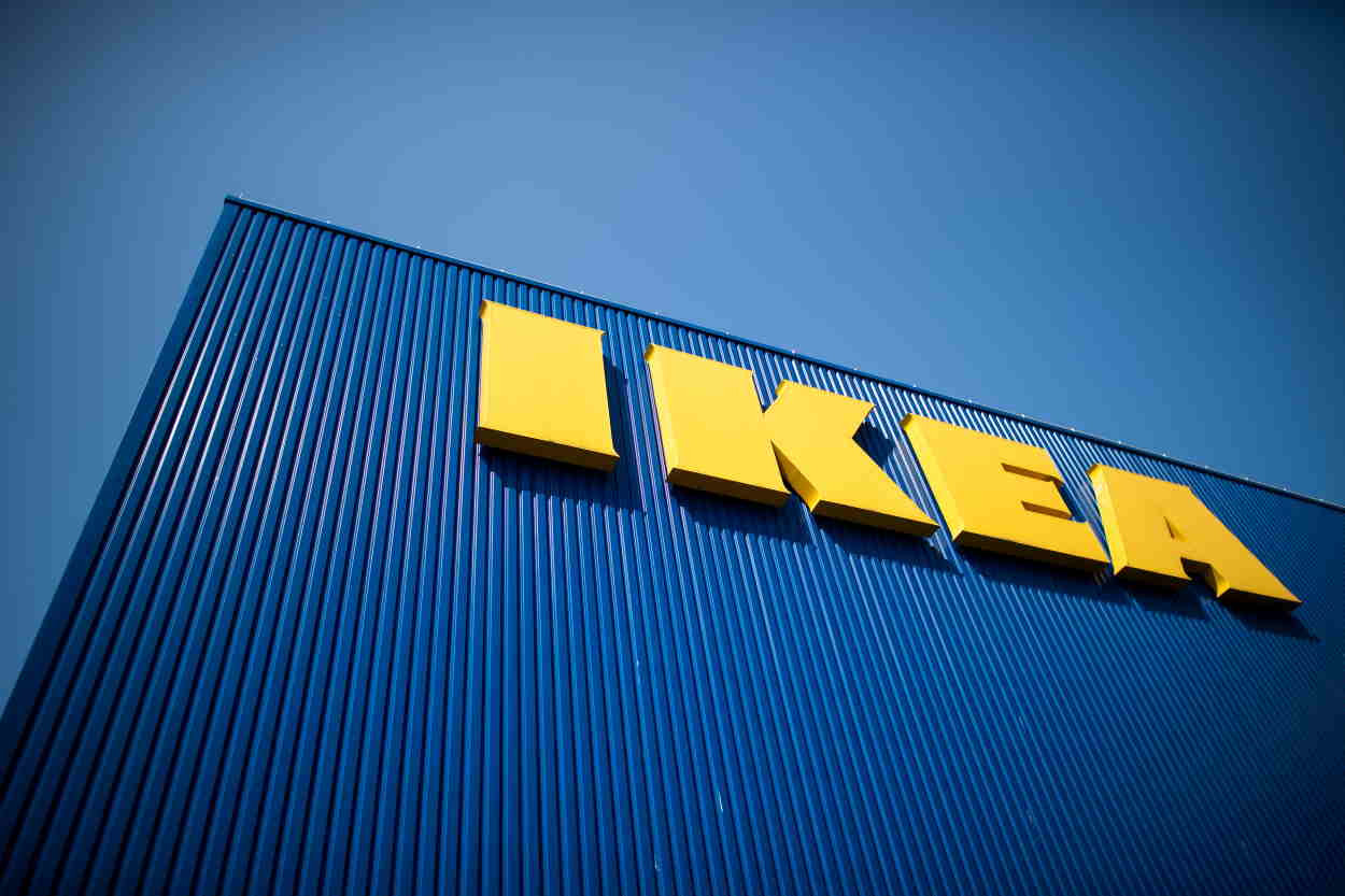 Letrero en una de las tiendas de Ikea. Europa Press