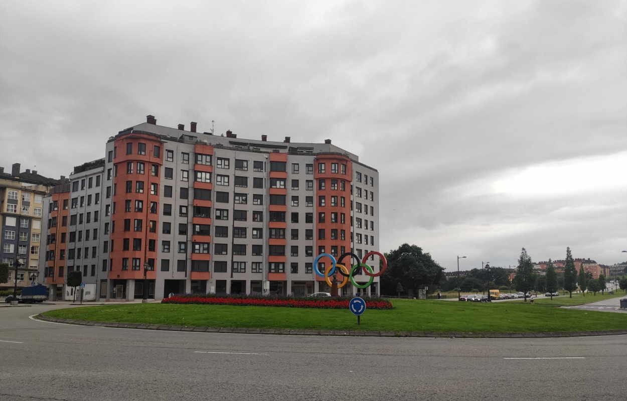 Un edificio de viviendas en Oviedo. Europa Press