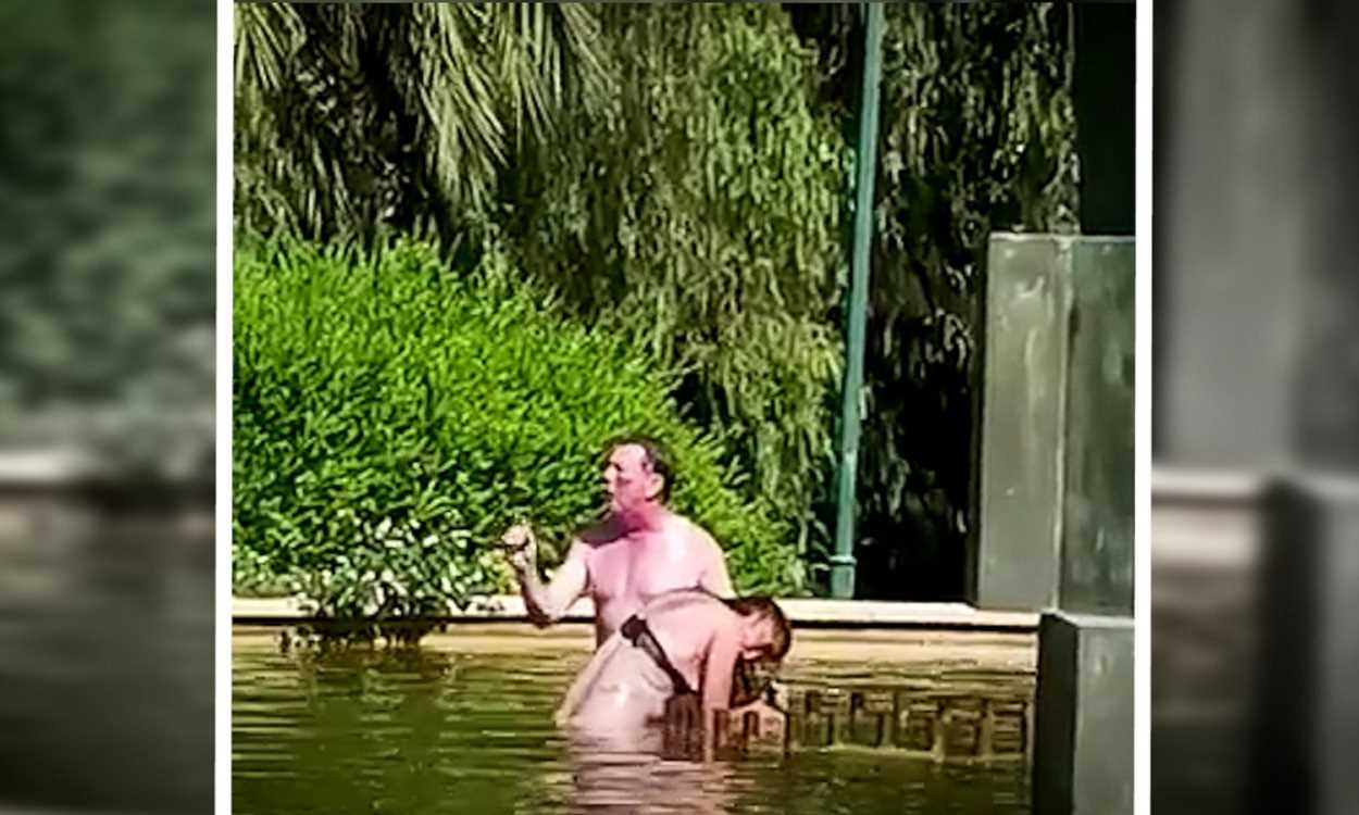 Un hombre intenta ahogar a una mujer en una fuente de Valencia
