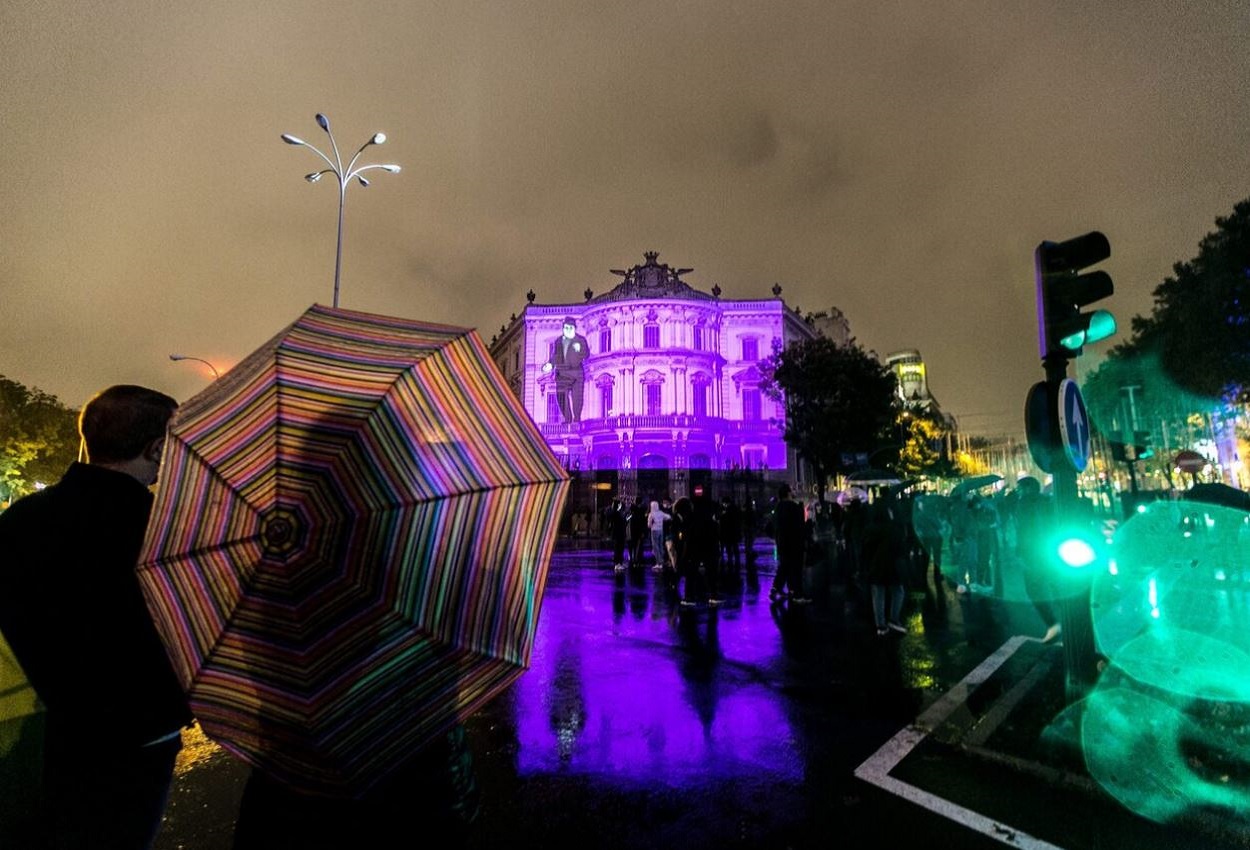 Festival LuzMadrid. Twitter Ayuntamiento de Madrid