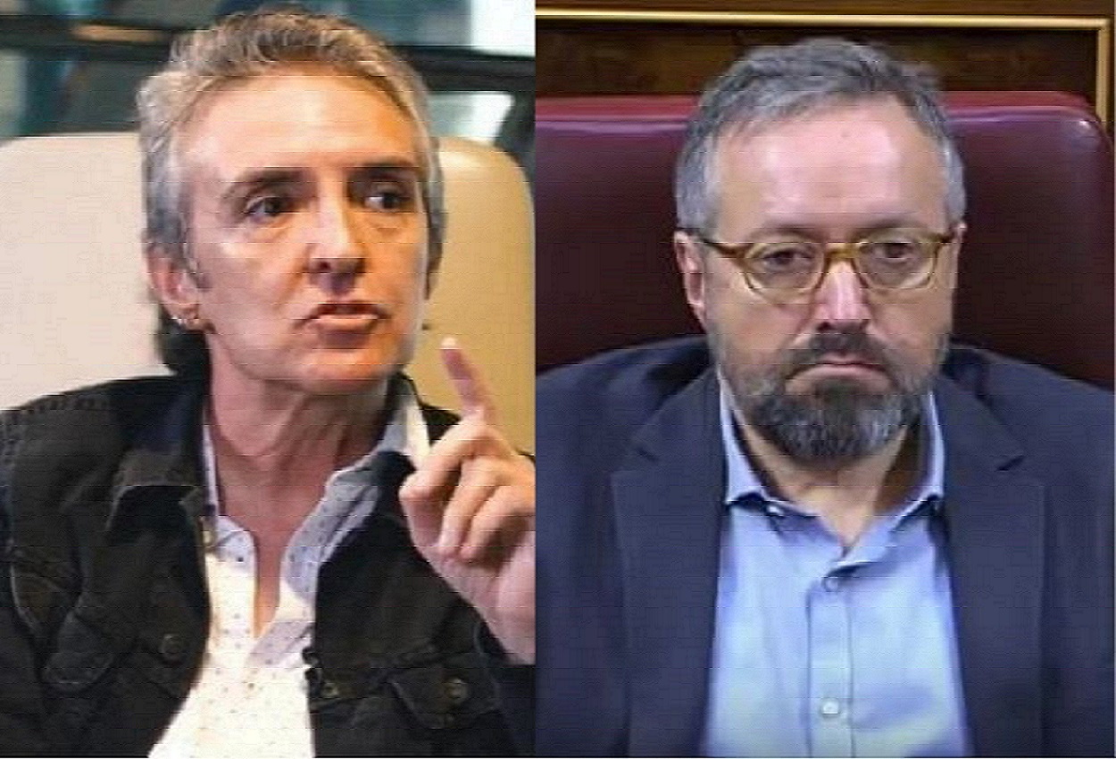 Ramoncín y Juan Carlos Girauta. Canva
