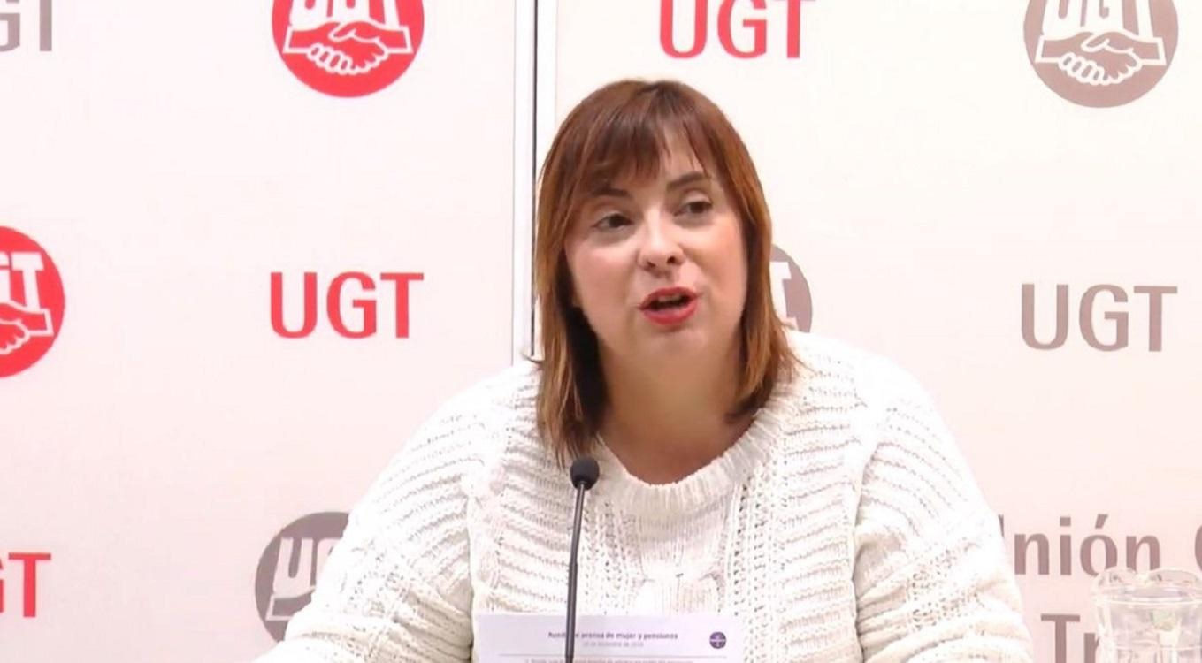Cristina Antoñanzas, vicesecretaria general de UGT. Europa Press