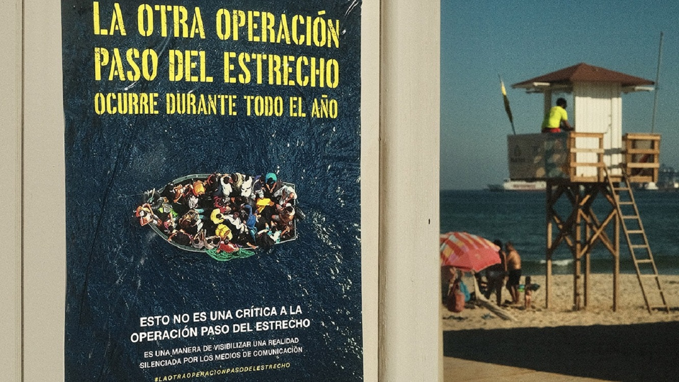 Imagen de la campaña 'La otra operación paso del estrecho'. Sergio Macías.