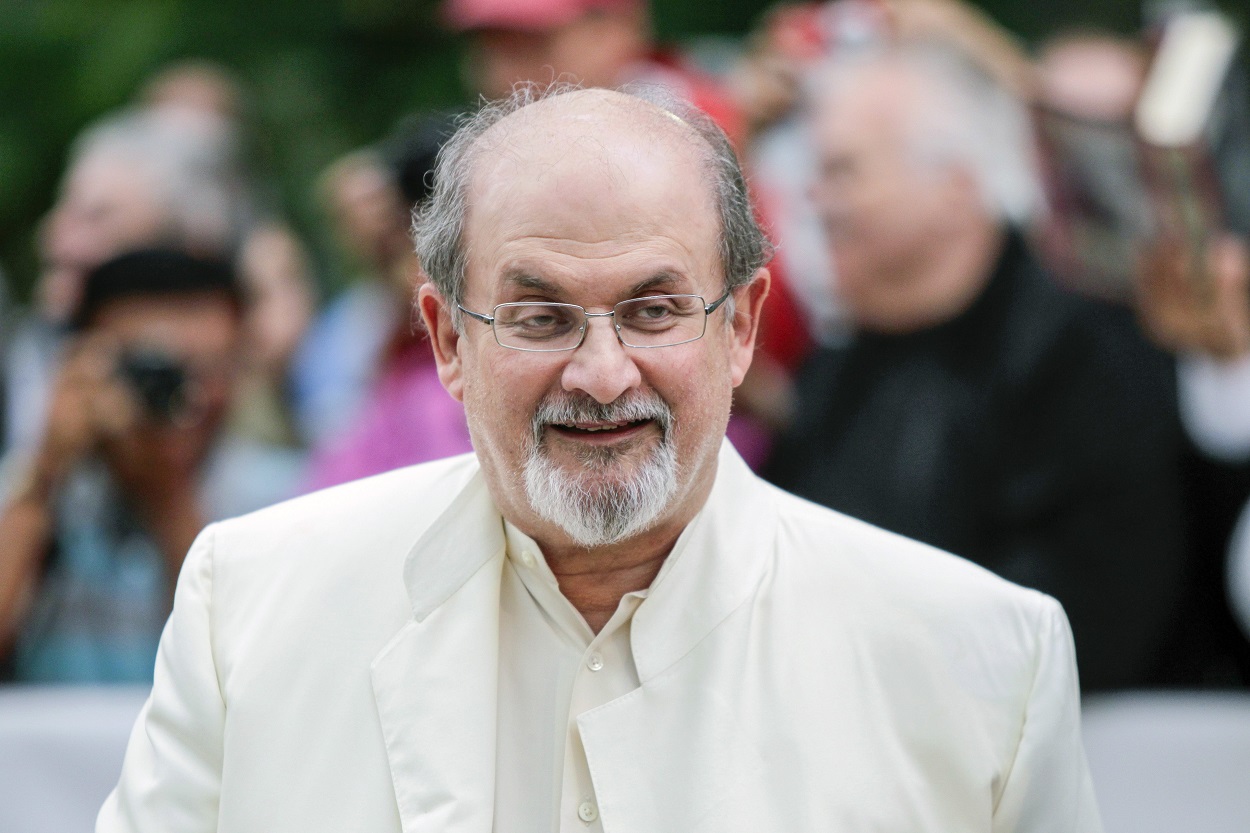 Salman Rushdie, en una imagen de archivo. EP.
